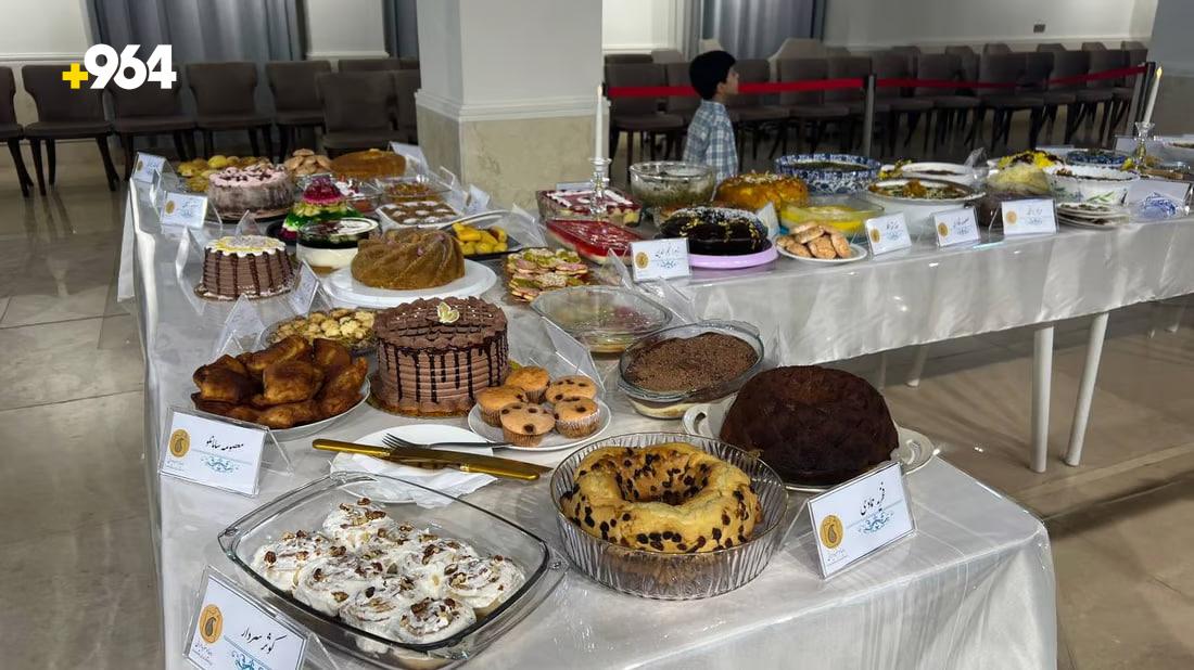 Iranian women in Baghdad showcase culinary skills in traditional cooking competition