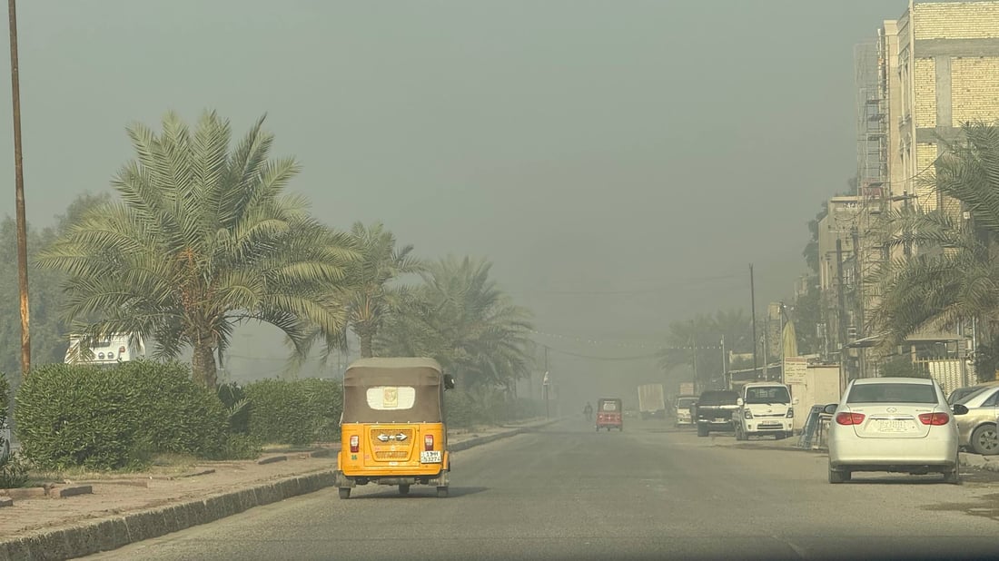 تنحسر ليلا أو فجر الخميس.. تعرف على أسباب تلوث الهواء في بغداد