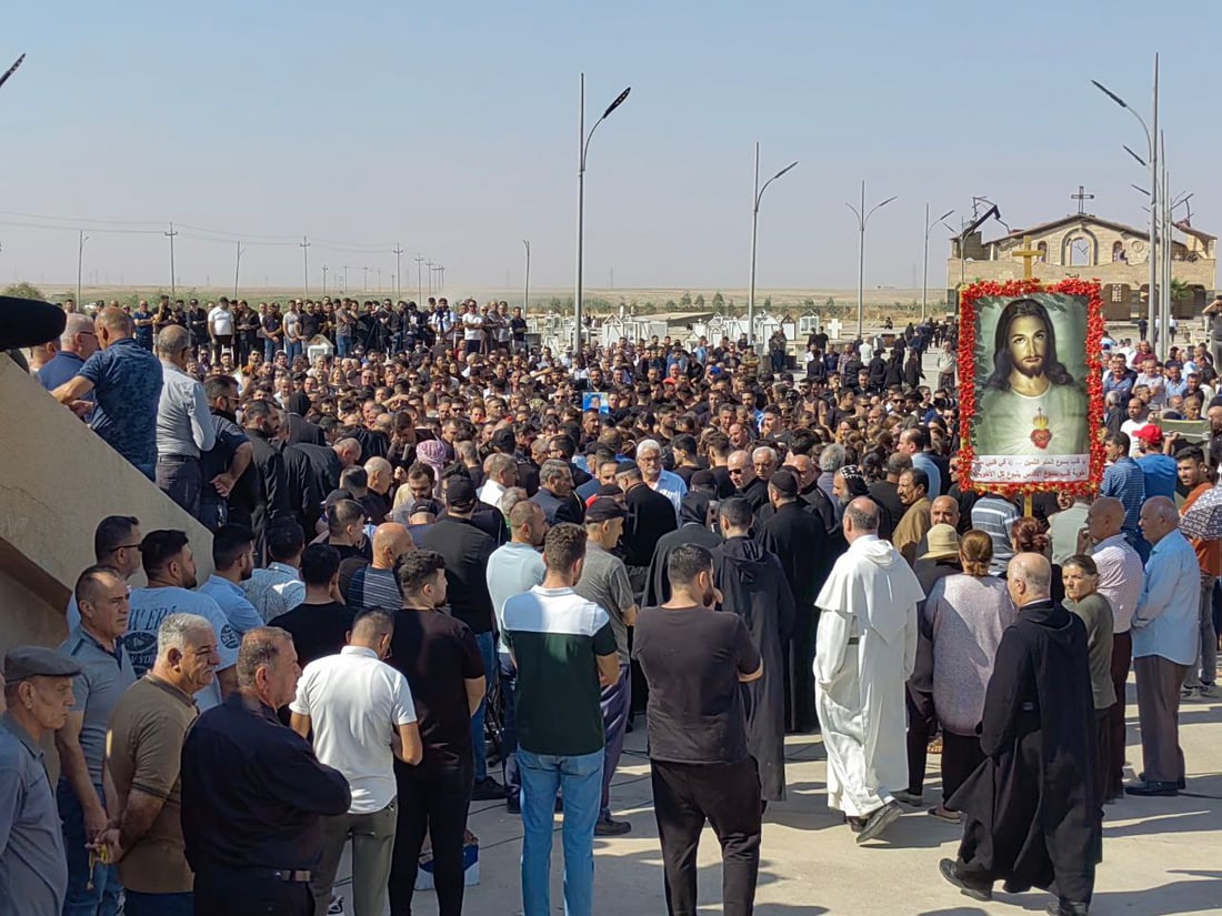 إلى مقبرة القيامة.. صور من التشييع الكبير ظهر اليوم لضحايا فاجعة الحمدانية