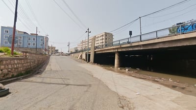 بن پردی سەیداوە خاوێن کرایەوە و زنجیرێکی ئەستووریشی لێدرا