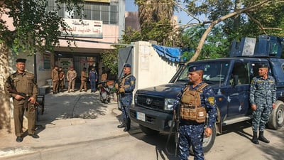 Baghdad security forces begin securing polling centers ahead of November 11 elections