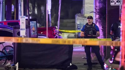 ئه‌مریكا: كه‌سێک به‌ ئاڵای ئێرانه‌وه‌ ته‌قه‌ی كرد و سێ كه‌سی كوشت و 14ی بریندار كرد