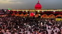 فيديو: عواصف النجف لم تمنع الحشود من ضريح الصدر وجيش المهدي استذكر كل شيء