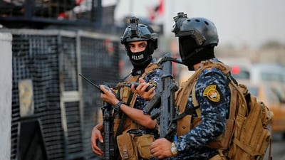 Iraqi federal police lists achievements over one week in 10 cities
