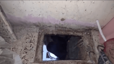 اكتشاف نفق سري للأسلحة داخل منزل مطلوب شمال البصرة