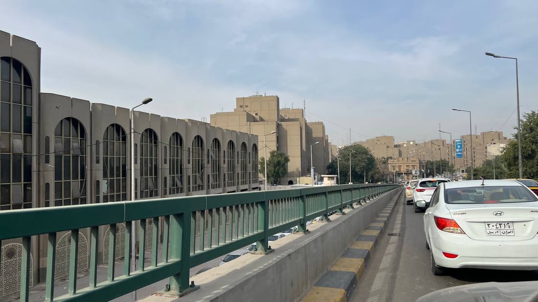 صور: ازدحام شارع حيفا يصل إلى العلاوي.. والمرور تتوقع انفراجة بعد إكمال المشاريع