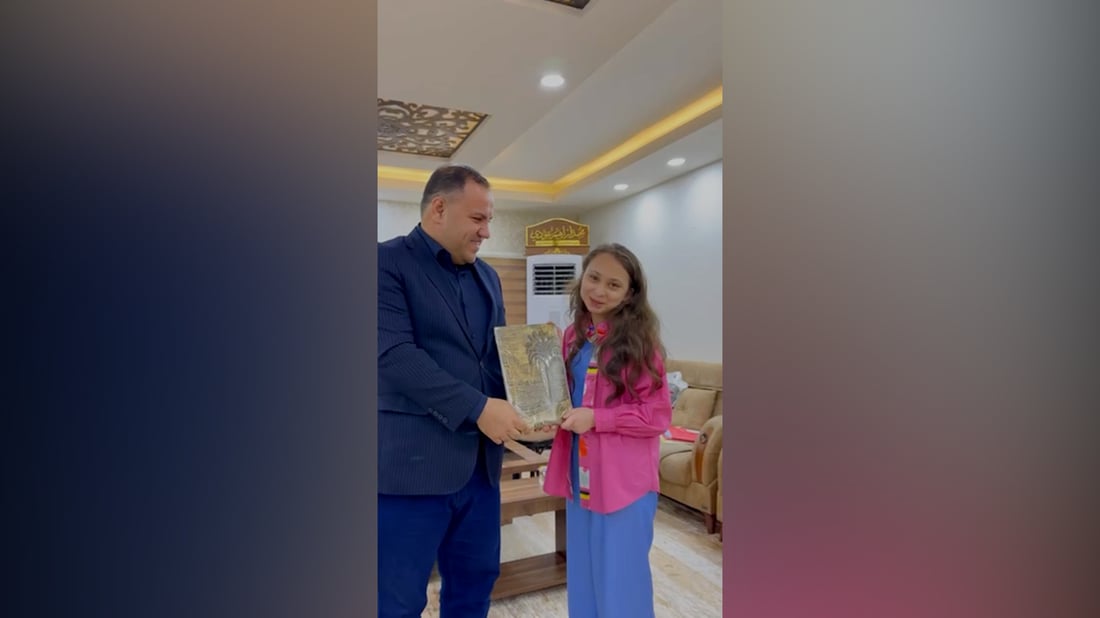 موهوبة نينوى تصدرت العراق بتحدي القراءة وستمثلنا في الإمارات (فيديو)