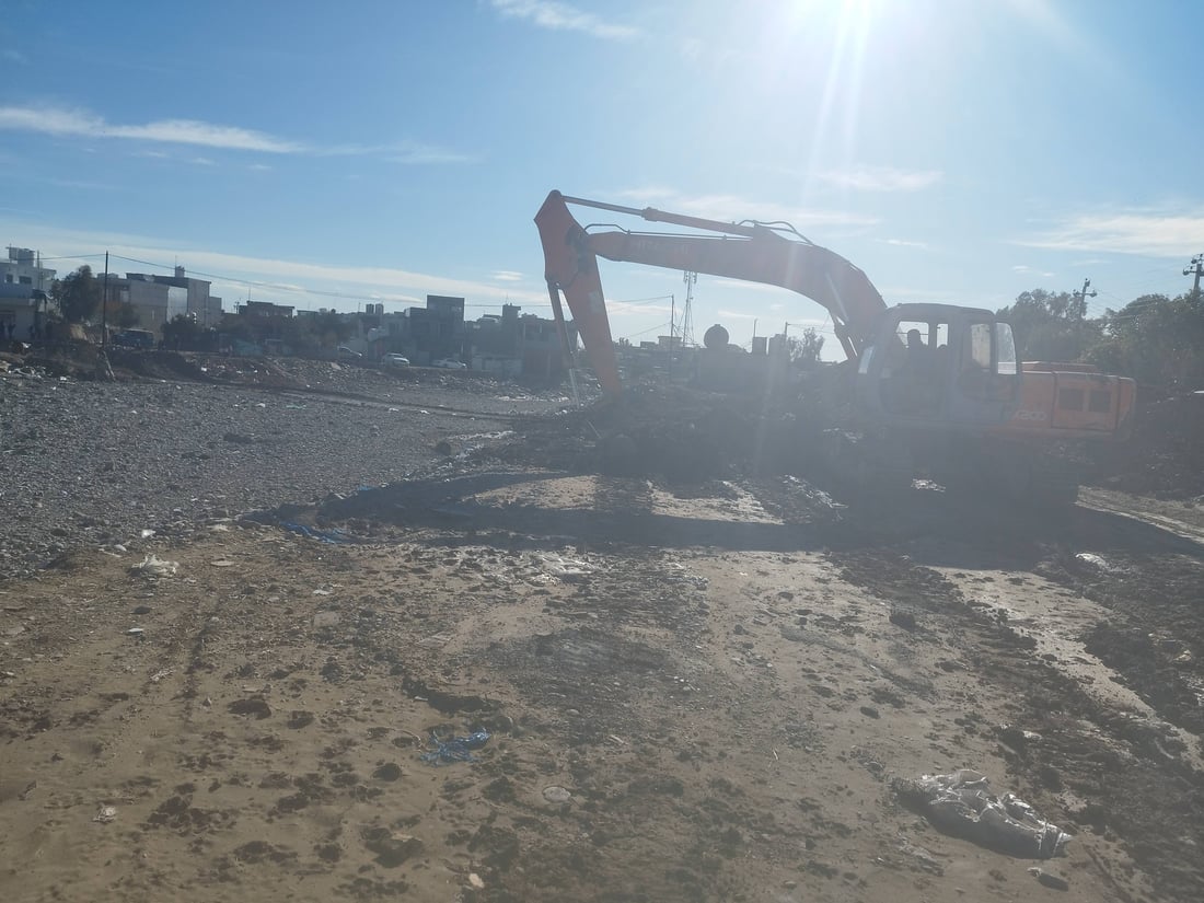 رێڕەوەکانی لافاو لە کەلار رێکدەخرێنەوە