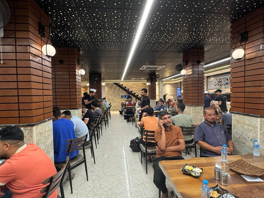 صور ليلية من مطاعم الكوت.. لم تعد تستوعب أعداد الزبائن