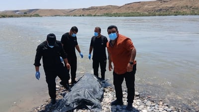 تەرمی گەنجێک لەناو رووباری خابور دۆزرایەوە
