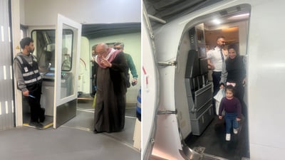 یەکەم فڕۆکەی گەشتیارە گیرخواردووەکان گەیشتە عەرعەر