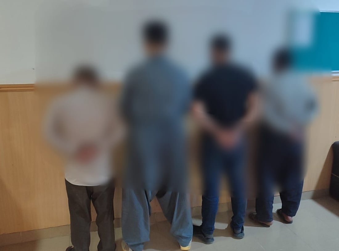 چوار تۆمەتبار له‌ سیته‌ك دەستگیر كران