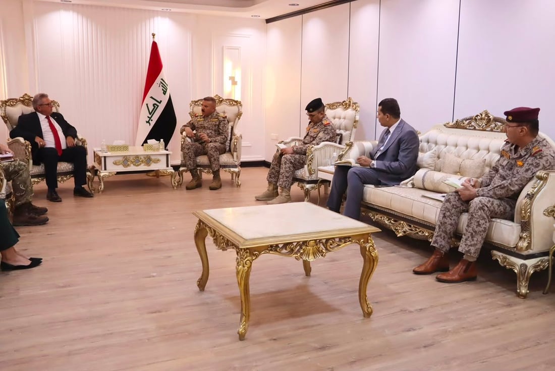 الشمري للقائم بأعمال بريطانيا وسفير تركيا: التحالف الدولي يغادر بنهاية أيلول