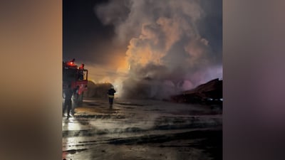 حريق أربيل انتهى بعد 5 انفجارات.. شهادات السكان قرب مخازن نفط