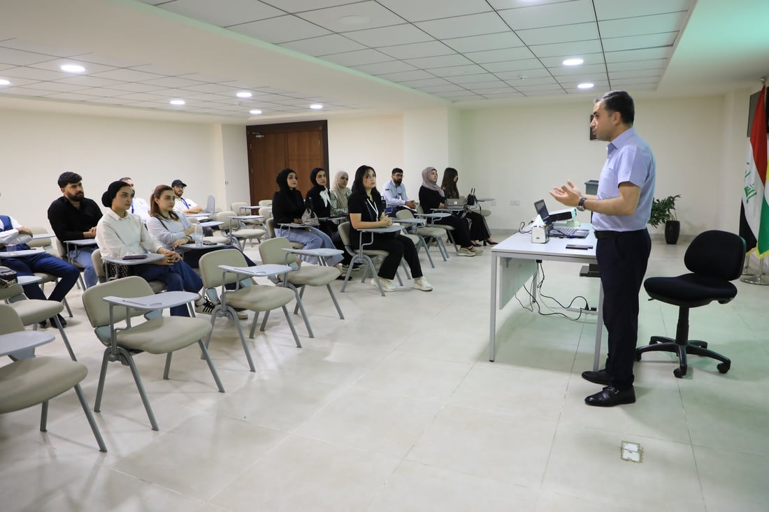 فڕۆکەخانەى نێودەوڵەتیى سلێمانى خوێندكاران ئاشناى فڕۆکەخانەو فڕۆکەوانی ده‌كات