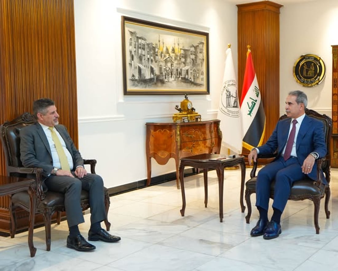 فایەق زێدان و کارڕاپەڕێنەرى باڵیۆزخانەى ئەمریکا کۆبوونەوە