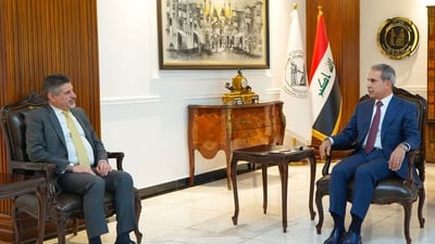 فایەق زێدان و کارڕاپەڕێنەرى باڵیۆزخانەى ئەمریکا کۆبوونەوە