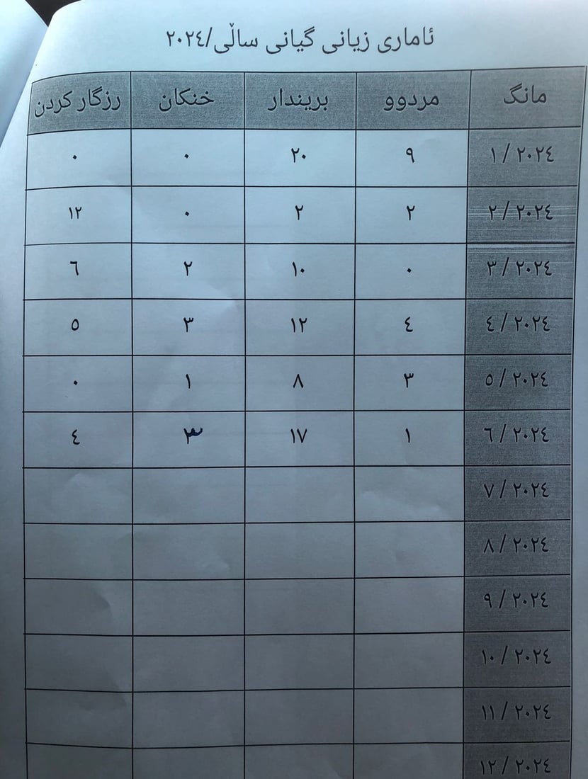 لە شەش مانگدا؛ یاری منداڵان 56 رووداوی ئاگرکەوتنەوەی هەڵگیرساندووە