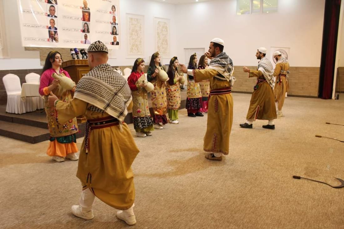 نينوى.. روند بولص رئيساً لاتحاد الأدباء والكتاب السريان (صور)