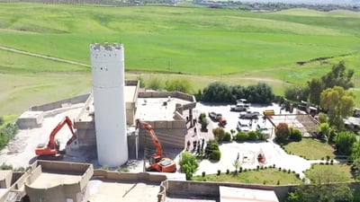 ئاسایشی هەولێر: سەرجەم قولە سەربازیەکانی گوندی شەوەک تێکدران