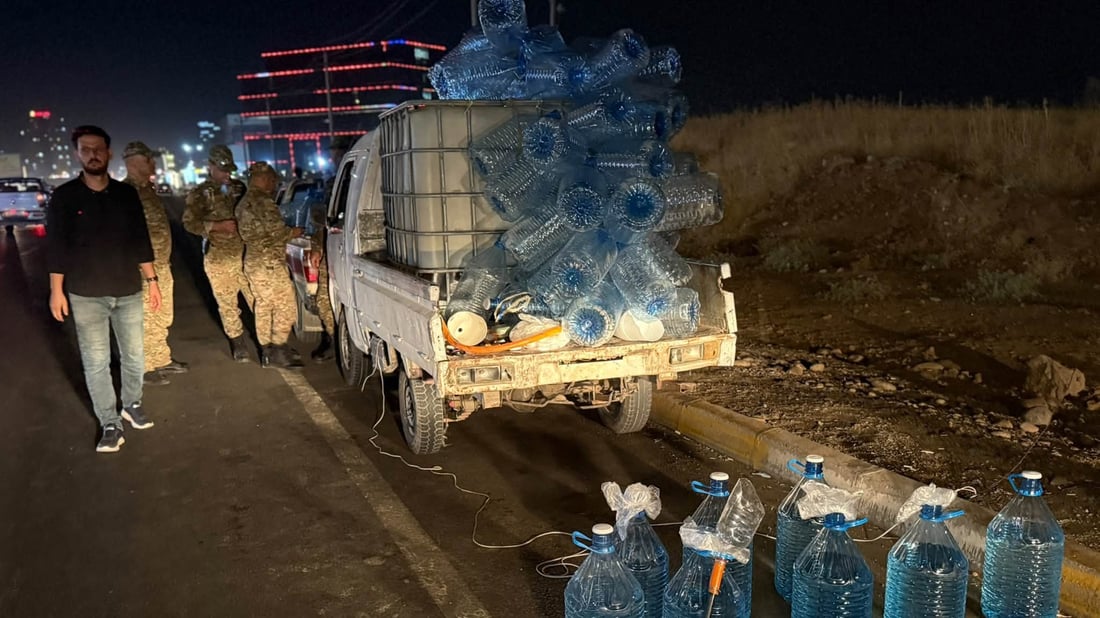 بەنزین فرۆشەکانی سەرجادە لە هەولێر لادەبرێن