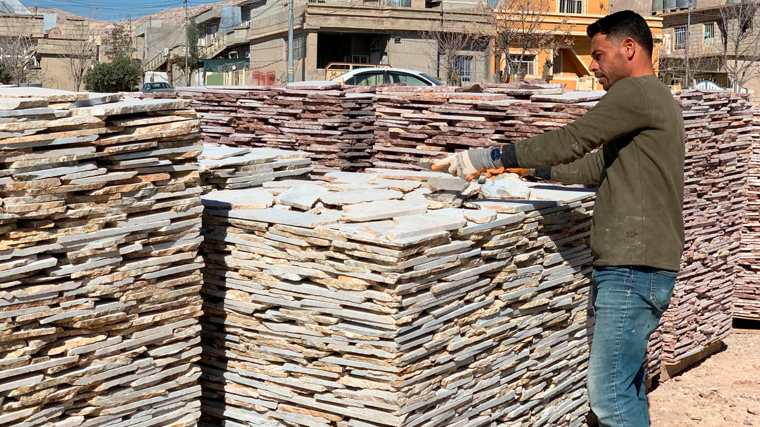 ژیان لەنێو کارگەی رێکخستنی بەرد لە دەربەندیخان