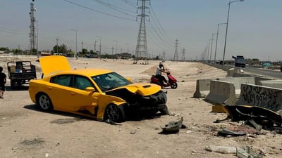 مصرع وإصابة 6 من عائلة إيرانية بحادث شمال البصرة.. قرب مجسر الگزيزة