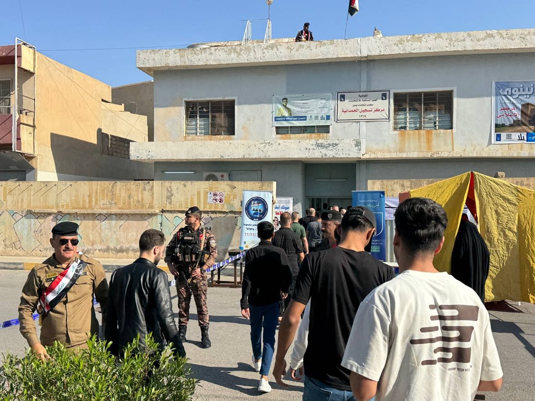 صور من سهل نينوى الآن: إقبال واسع على مراكز الاقتراع في قره قوش