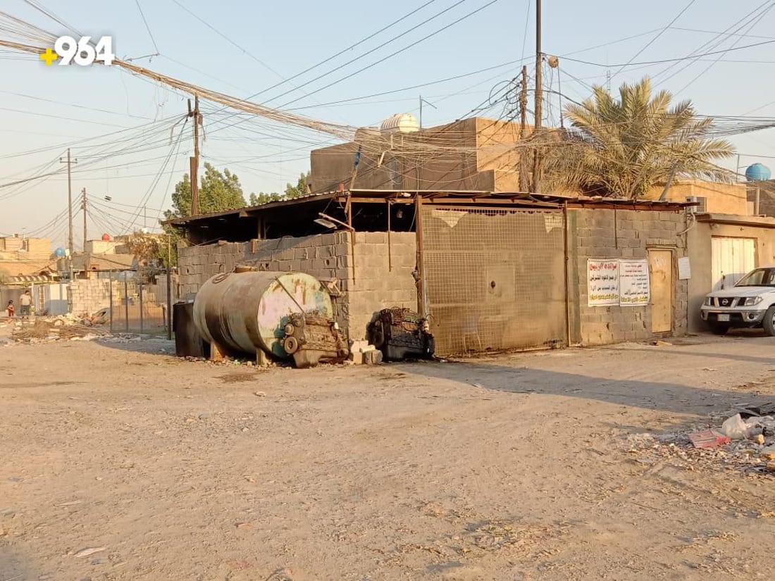 صور من “حي الفقراء” في بغداد: “المشاتل” خارج خطة التبليط والخدمات