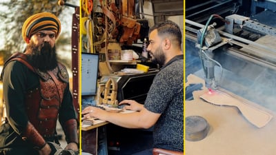 فضوة عرب تفكك الدرع بنصف مليون.. 50 قطعة بالليزر والنقش معتق لعاشوراء