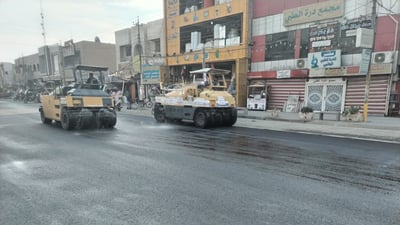 أسعار المنازل ستقفز في حي الجهاد.. التبليط وصل إلى شارع “65” (صور)