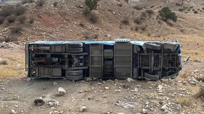 Bus crash near Koya leaves one dead, 26 injured