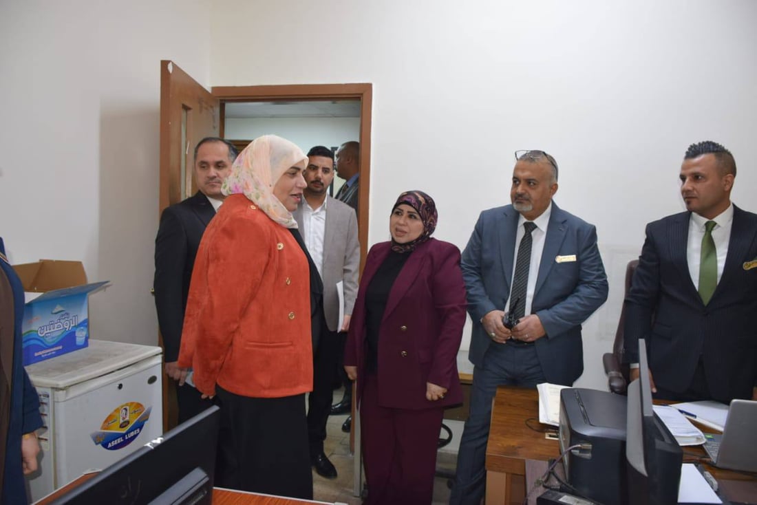 طيف سامي توجه بحصر بيانات عقارات بغداد وربطها بنظام GPS