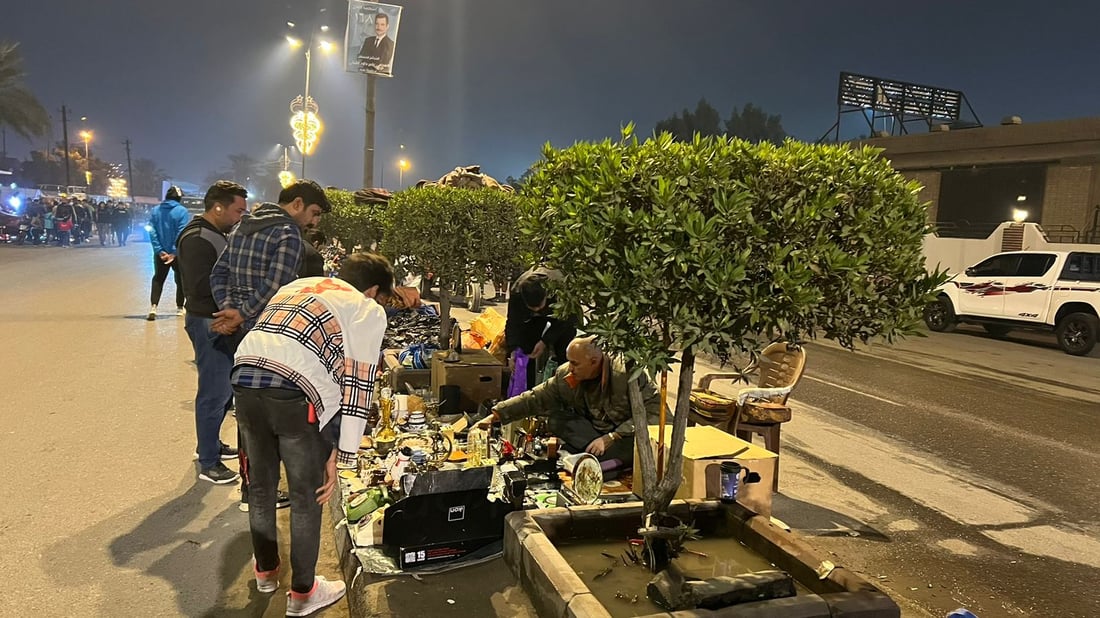 صور من سوق النهضة الليلي: ساعات عمل مقلوبة.. يفتح من مساء الخميس حتى ظهر الجمعة