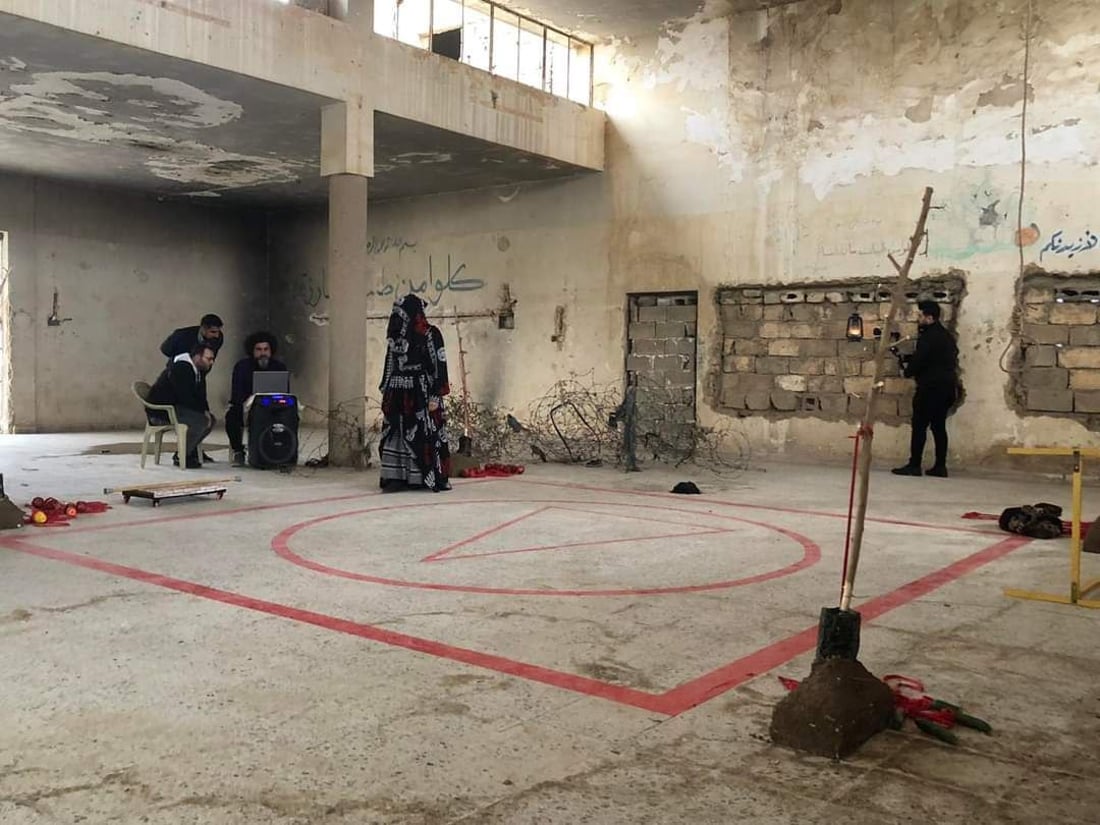 لە کەرکوک مۆنۆدرامایەکی جیاواز نمايش دەکرێت