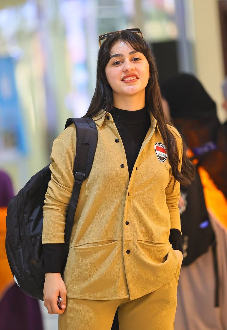 صور: فتيات العراق يصلن عمّان استعداداً لمواجهة سوريا والأردن ولبنان