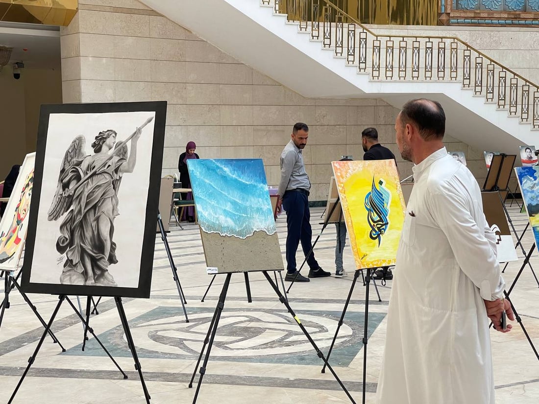 محارب المخدرات حاضر في قصر الثقافة.. كرنفال النجف السنوي يحتفي بالعمل الإنساني
