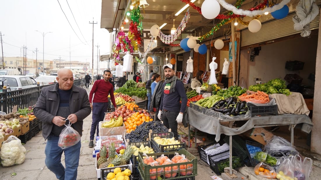 الحمدانية: ارتفاع أسعار المواد الغذائية والبقالة بالتزامن مع أعياد الميلاد