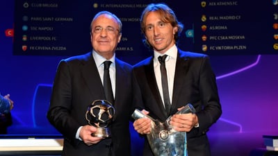 پێرێز خۆی مۆدریچی لە ریال مەدرید هێشتەوە