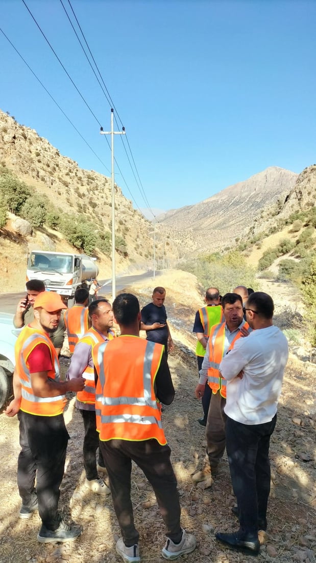 فڕێدانی زبڵ و خاشاك لەسەر رێگای گوندى دەرگەڵە سزای بۆ داندراوه‌