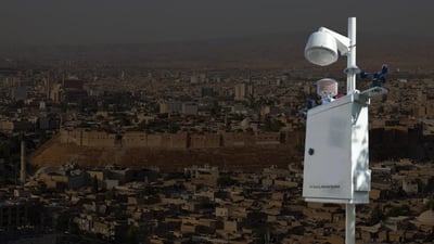 له ‌هه‌ولێر ده‌ست به‌ دانانی چوار وێستگه‌ی پێوانه‌كردنی كواڵێتی هه‌وا كرا