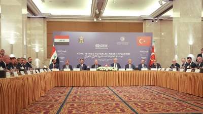 الزيدي يرعى الطاولة المستديرة العراقية – التركية لتعزيز الشراكة الاقتصادية