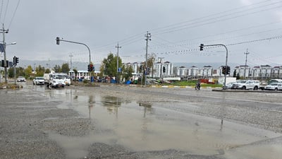 شکانی بۆریەکی ئاو شەقامێکی بەکرەجۆی کردووەتە بێژەنگ