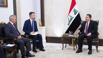 Al-Sudani, Russia’s Shoigu discuss bilateral relations, regional stability