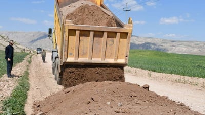 رێگای گوندەکانی سنوری چەمچەماڵ نۆژەندەکرێتەوە