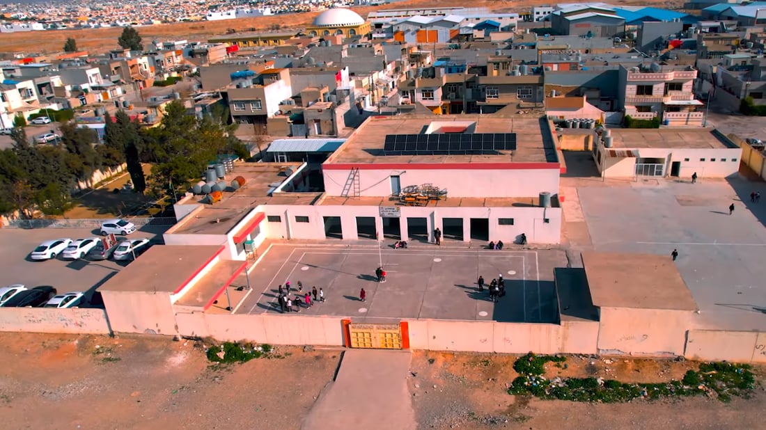 حەوت قوتابخانەی دیکە لە کوردستان وزەی خۆریان بۆ دابین دەکرێت