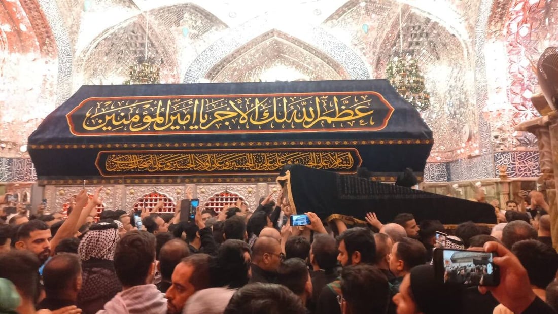 صور: قبيلة العوابد تشيّع شيخها المرزوك حفيد “بطل الرارنجية” إلى مثواه في النجف