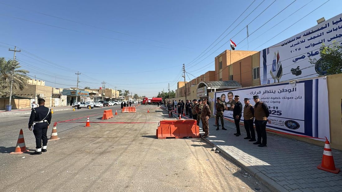 النجف الآن: إقبال ضعيف على مراكز الاقتراع مع الاقتراب من منتصف النهار