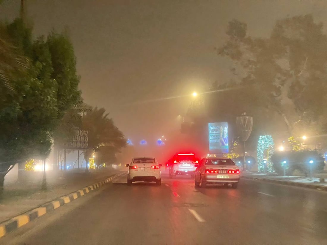 فيديو: عاصفة ترابية تجتاح مدينة النجف