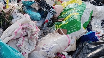 Villagers protest waste dumping on Khalakan-Dukan road